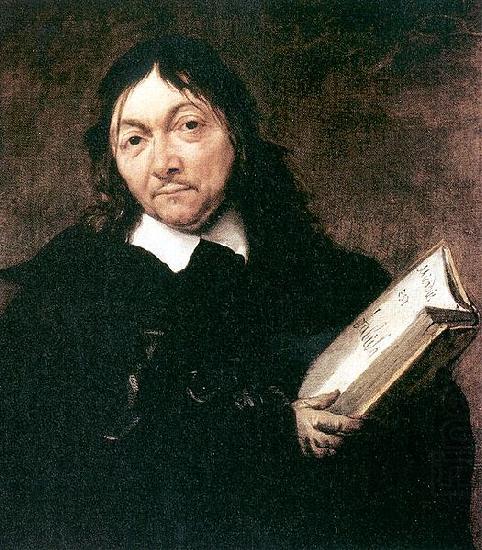 Jean Baptiste Weenix Portret van Rene Descartes china oil painting image